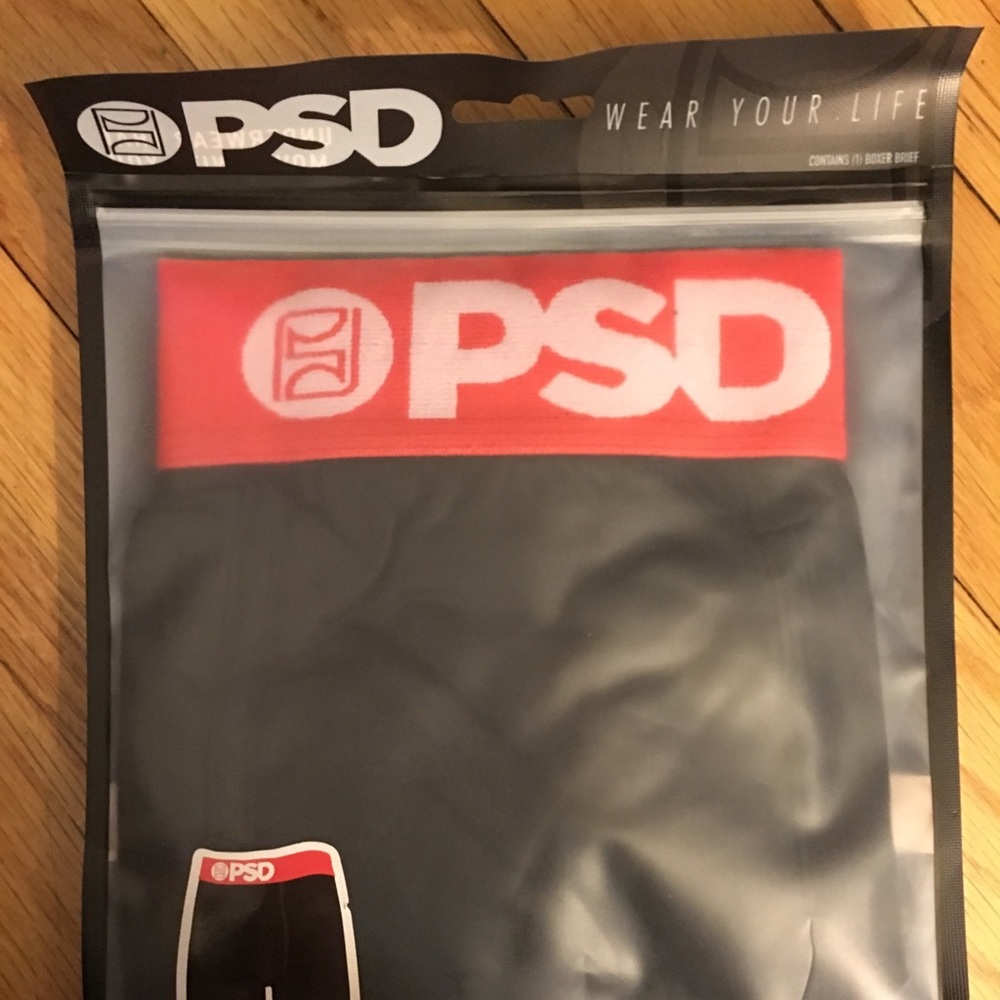 Black boxer briefs SEALED BRAND NEW